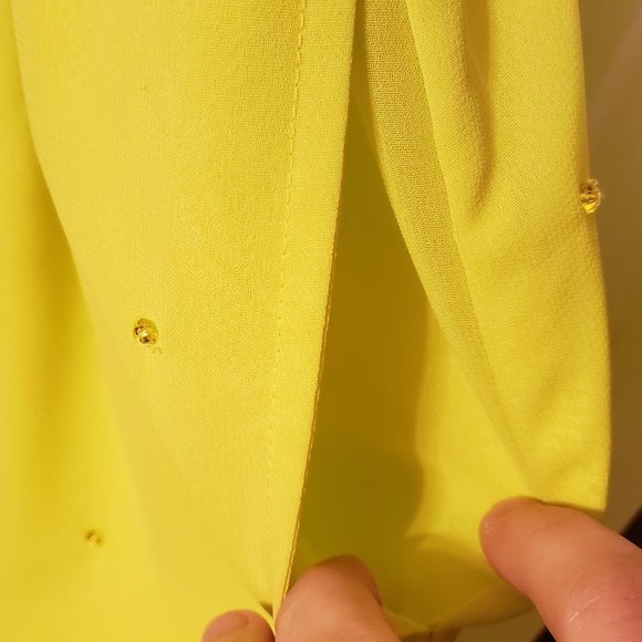 ASOS Lime Green Skater Skirt: US 6 - Picture 5 of 14